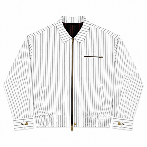 REVERSIBLE STRIPE JACKET