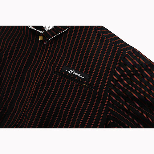 REVERSIBLE STRIPE JACKET