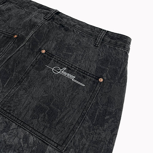 FULL PRINT DOUBLE KNEE PANTS