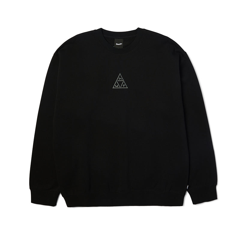 TRIPLE TRIANGLE EMBROIDERED CREW