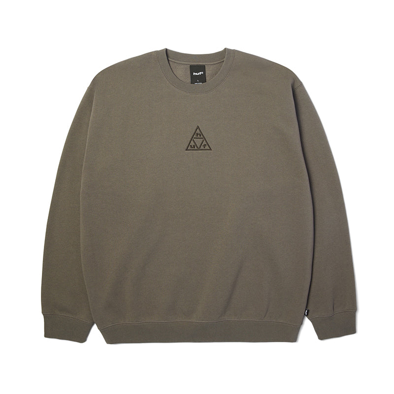 TRIPLE TRIANGLE EMBROIDERED CREW