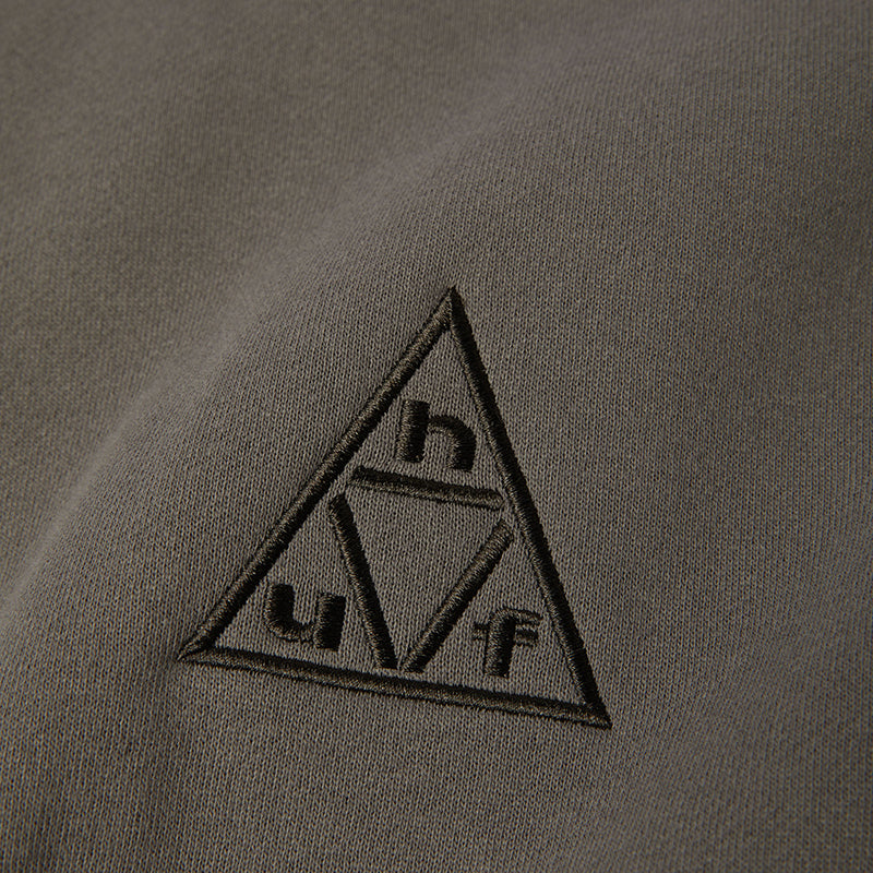 TRIPLE TRIANGLE EMBROIDERED CREW