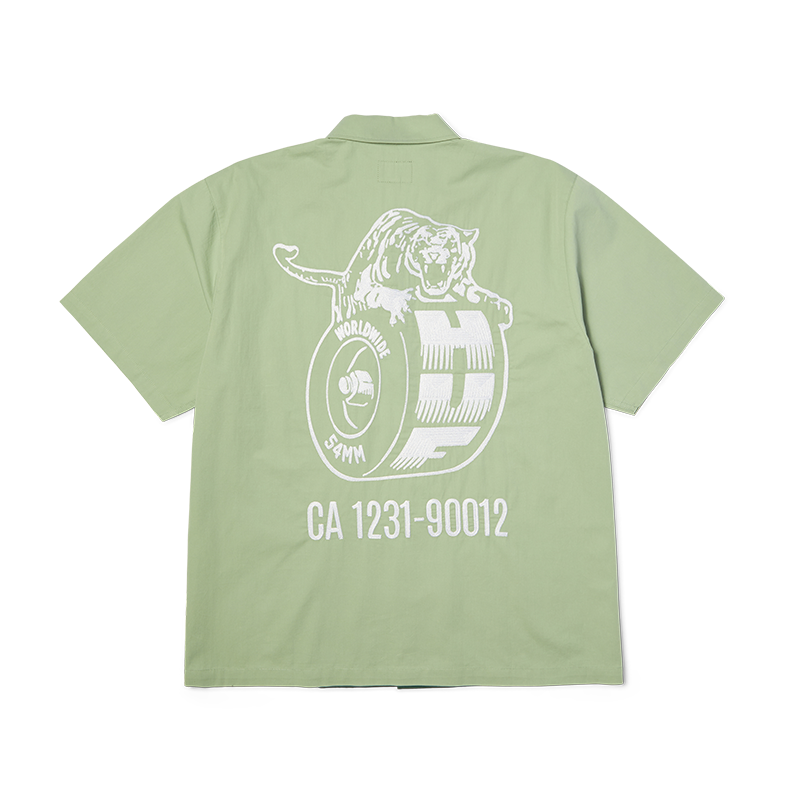 URETHANE S/S WORK SHIRT - BU00270