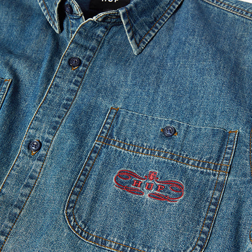WORLDWIDE CLOTHIERS DENIM SHIRT